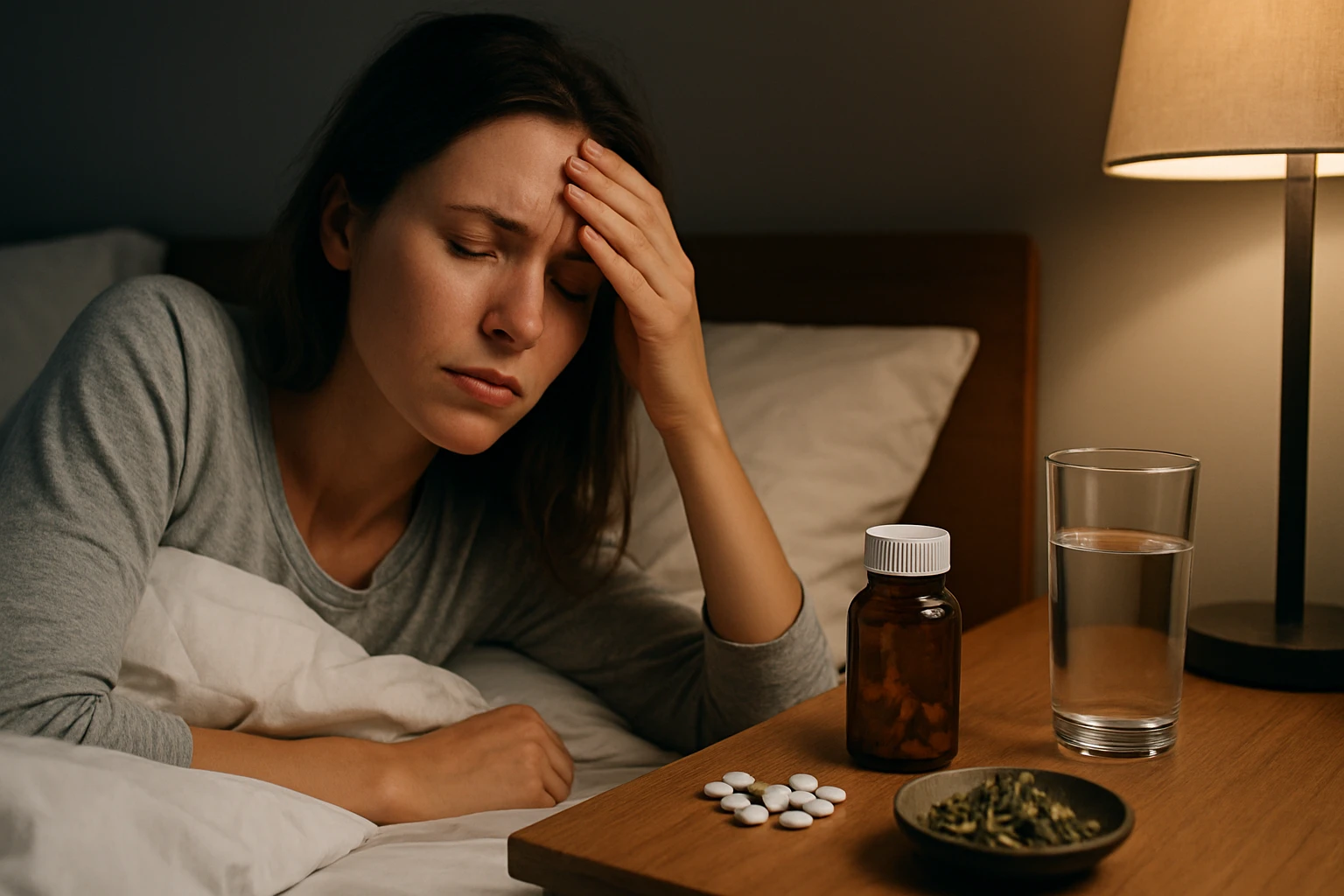 Ein Mann im Anzug spricht mit einer Frau in einem Büro, während sie auf einen Laptop mit Diagrammen schauen.