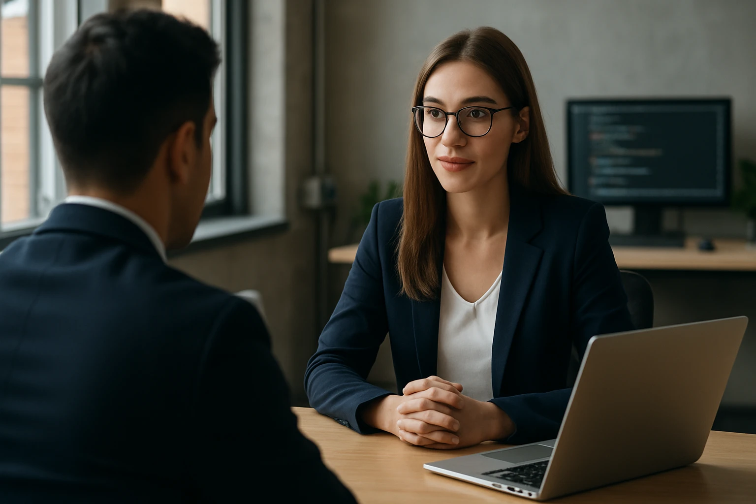 Ein Wissenschaftler in einem Labor hält ein Glas mit blauer Flüssigkeit und DNA-Darstellung.