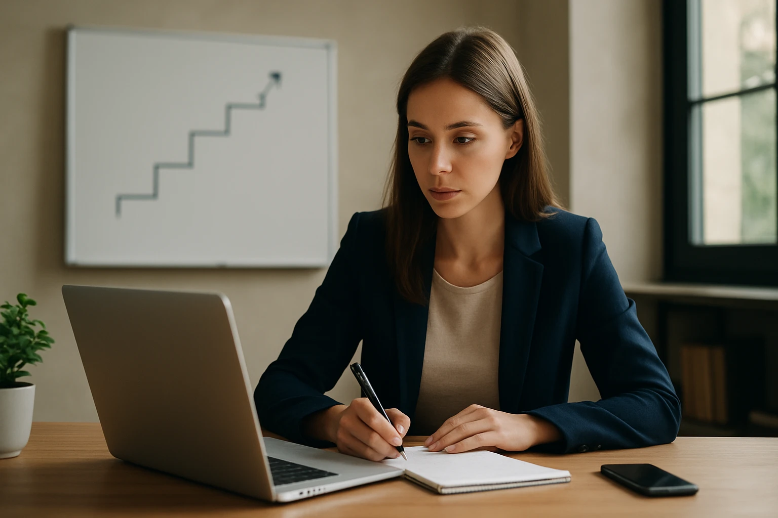 Ein Mann und eine Frau sitzen an einem Tisch und diskutieren über Geschäftszahlen.