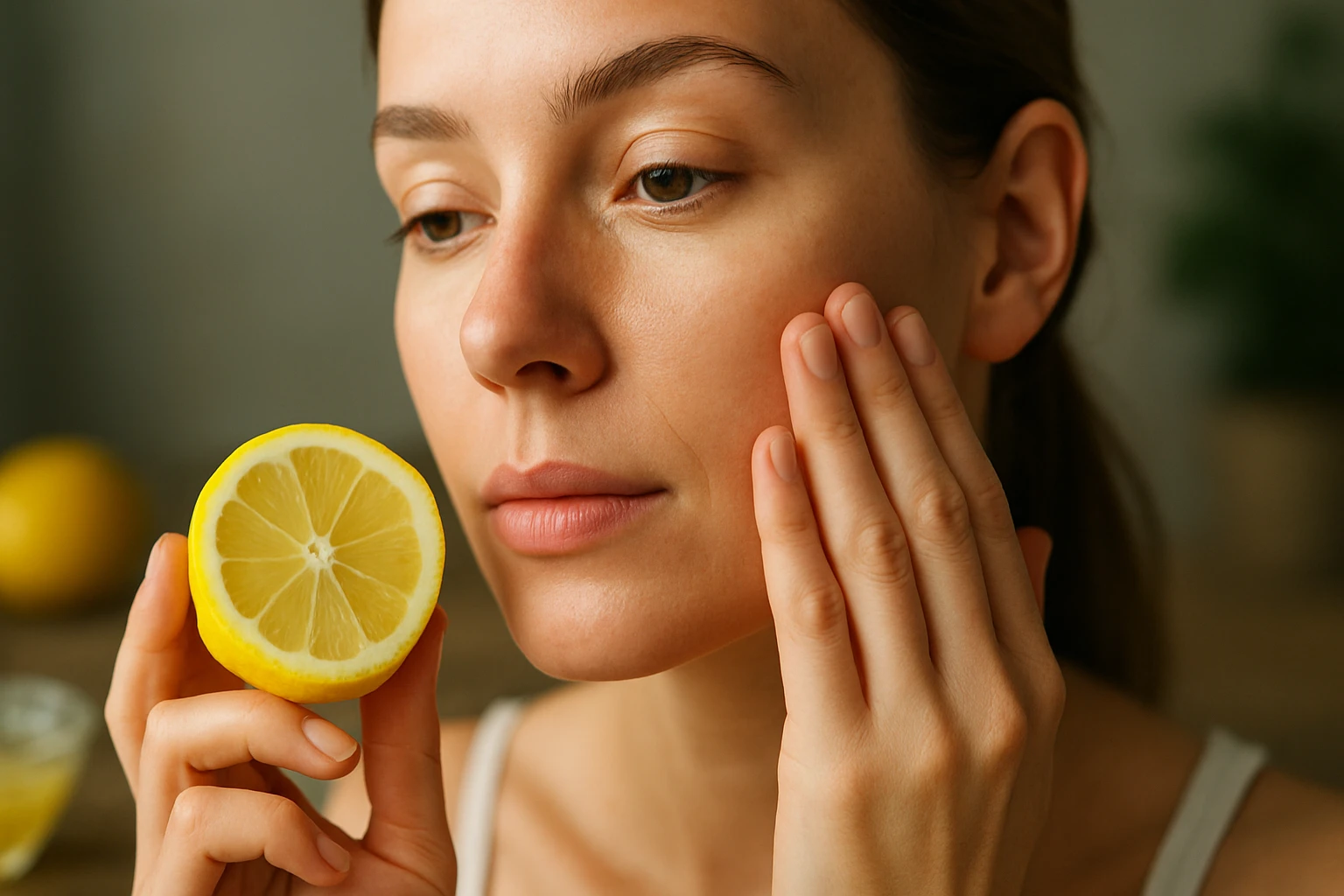 Ein Ingenieur in Sicherheitskleidung steht an einem Staudamm und nutzt ein Tablet.