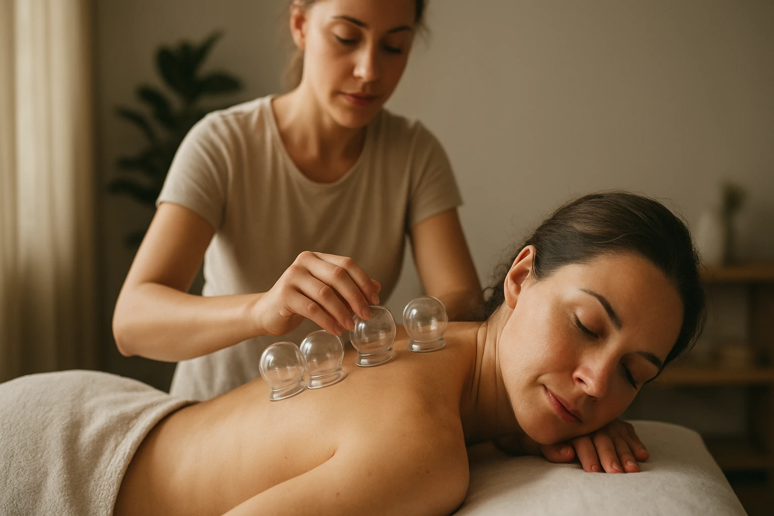 Ein Wissenschaftler in einem Labor hält ein Glas mit blauer Flüssigkeit und DNA-Darstellung.