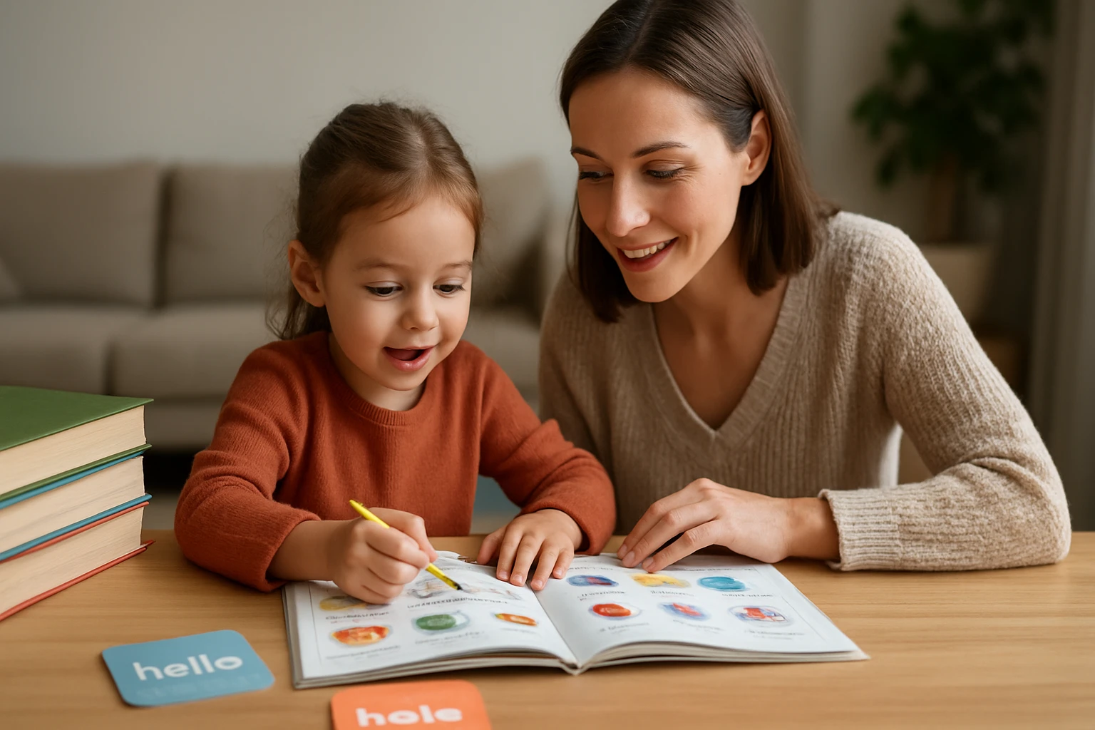 Ein Mann in Anzug zeigt auf eine Bitcoin-Münze, während ein Laptop mit Diagrammen im Hintergrund steht.