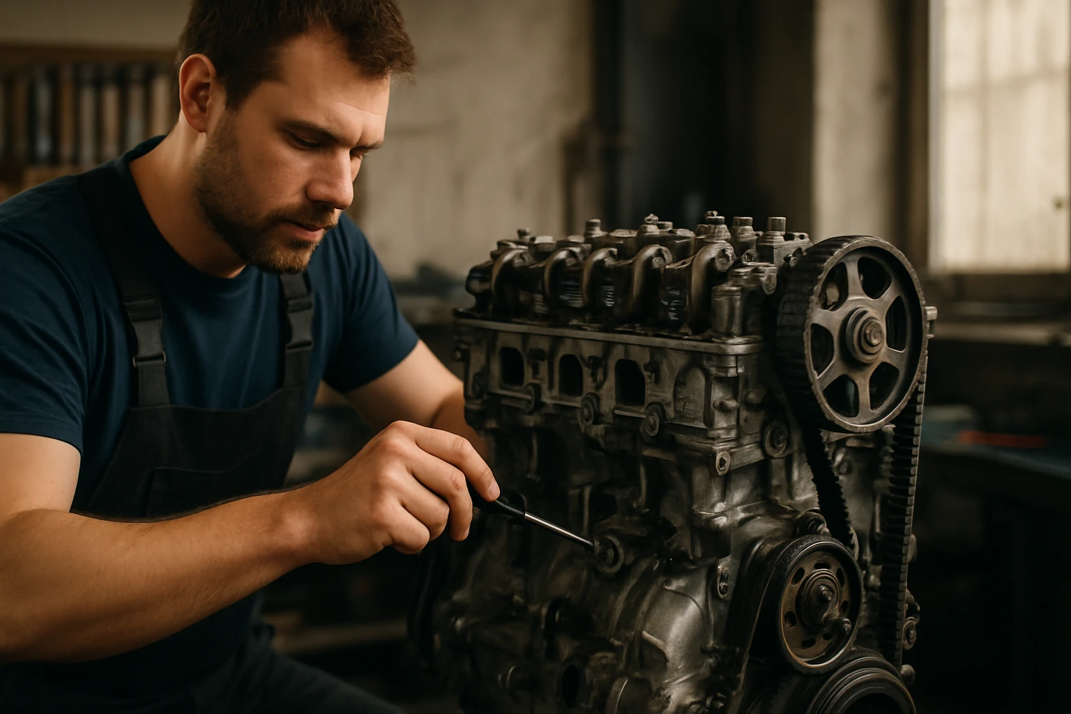 Eine nachdenkliche Frau hält eine Flasche mit braunem Flüssigkeit in der Hand.