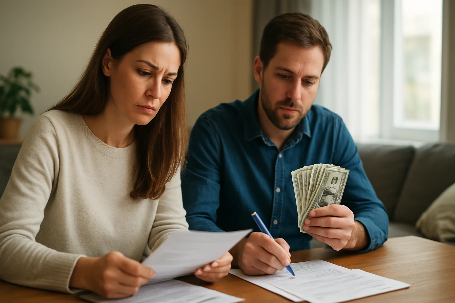 Ein Mann arbeitet konzentriert an einem Dokumentenverarbeitungsgerät.