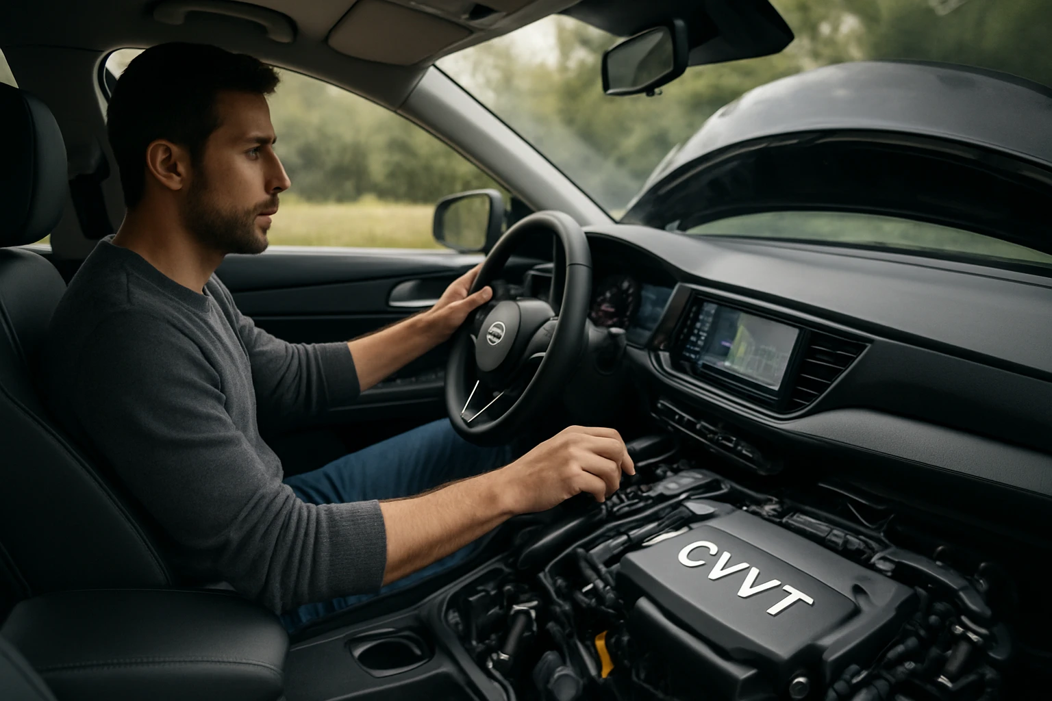 Eine besorgte Frau und ein nachdenklicher Mann sitzen am Tisch mit Milchgläsern.