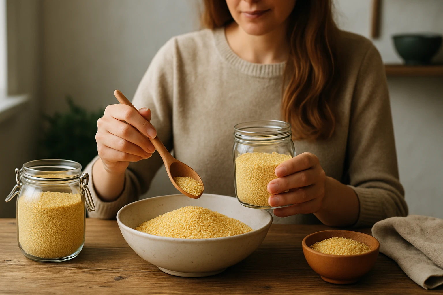 Ein Mann im Fitnessstudio hält sich den Bauch und zeigt Anzeichen von Unwohlsein.