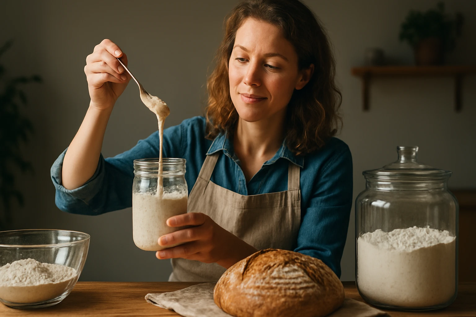Eine Frau nimmt eine Tablette mit einem Glas Wasser ein.