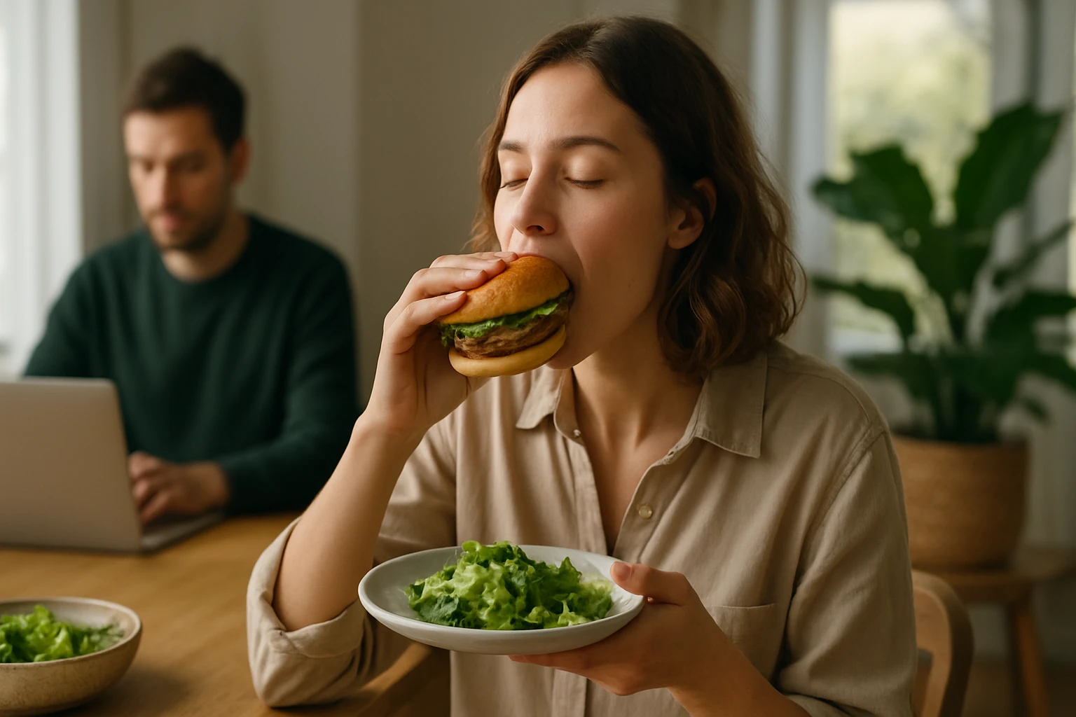 Ein Techniker installiert einen Wechselrichter an einer Solaranlage.