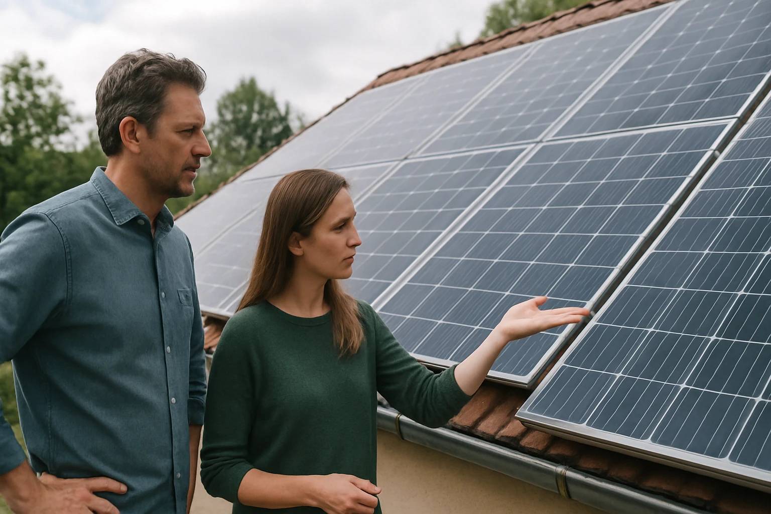 Ein Paar sitzt am Tisch und kauft online mit einem Laptop und einer Kreditkarte.