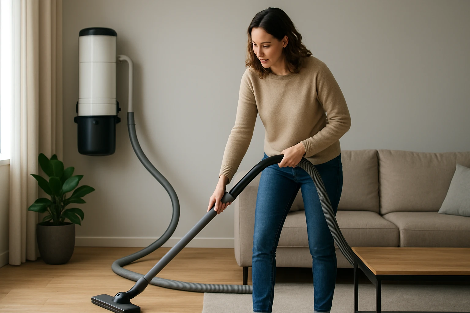 Ein Mann bindet seine Sportschuhe auf einem Weg in einem Park.