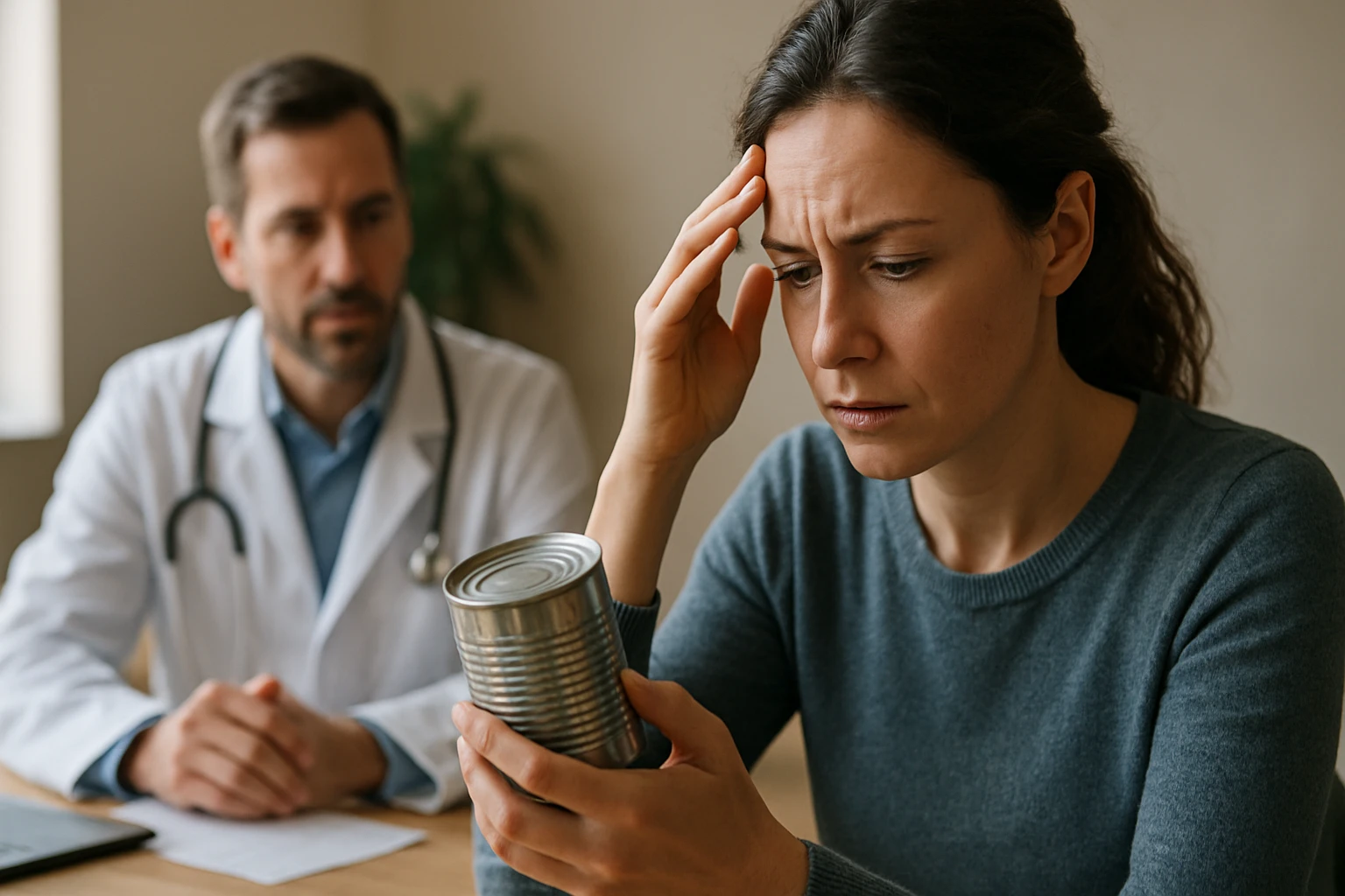 Ein Mann bindet seine Sportschuhe auf einem Weg in einem Park.