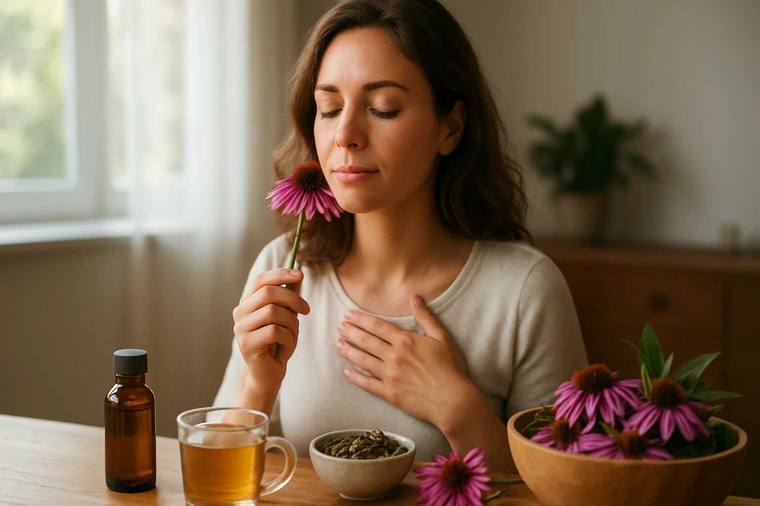 Ein Techniker arbeitet an einer elektrischen Schaltung mit Drähten und einer Spule.