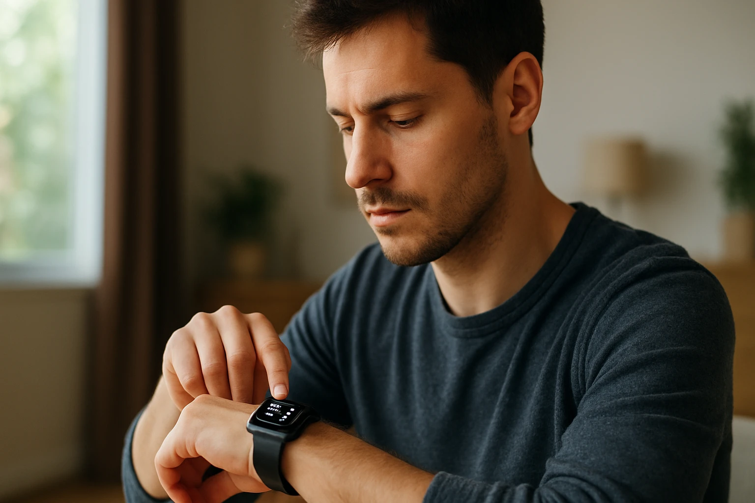 Ein Techniker arbeitet an einer elektrischen Schaltung mit Drähten und einer Spule.