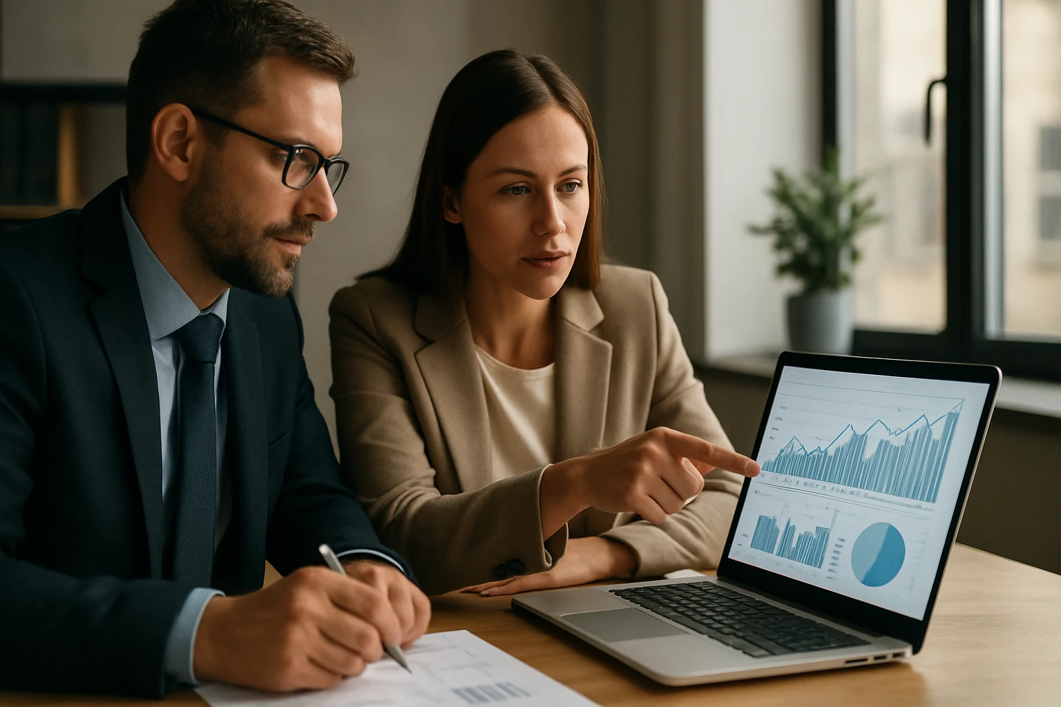 Ein Techniker arbeitet an einer elektrischen Schaltung mit Drähten und einer Spule.