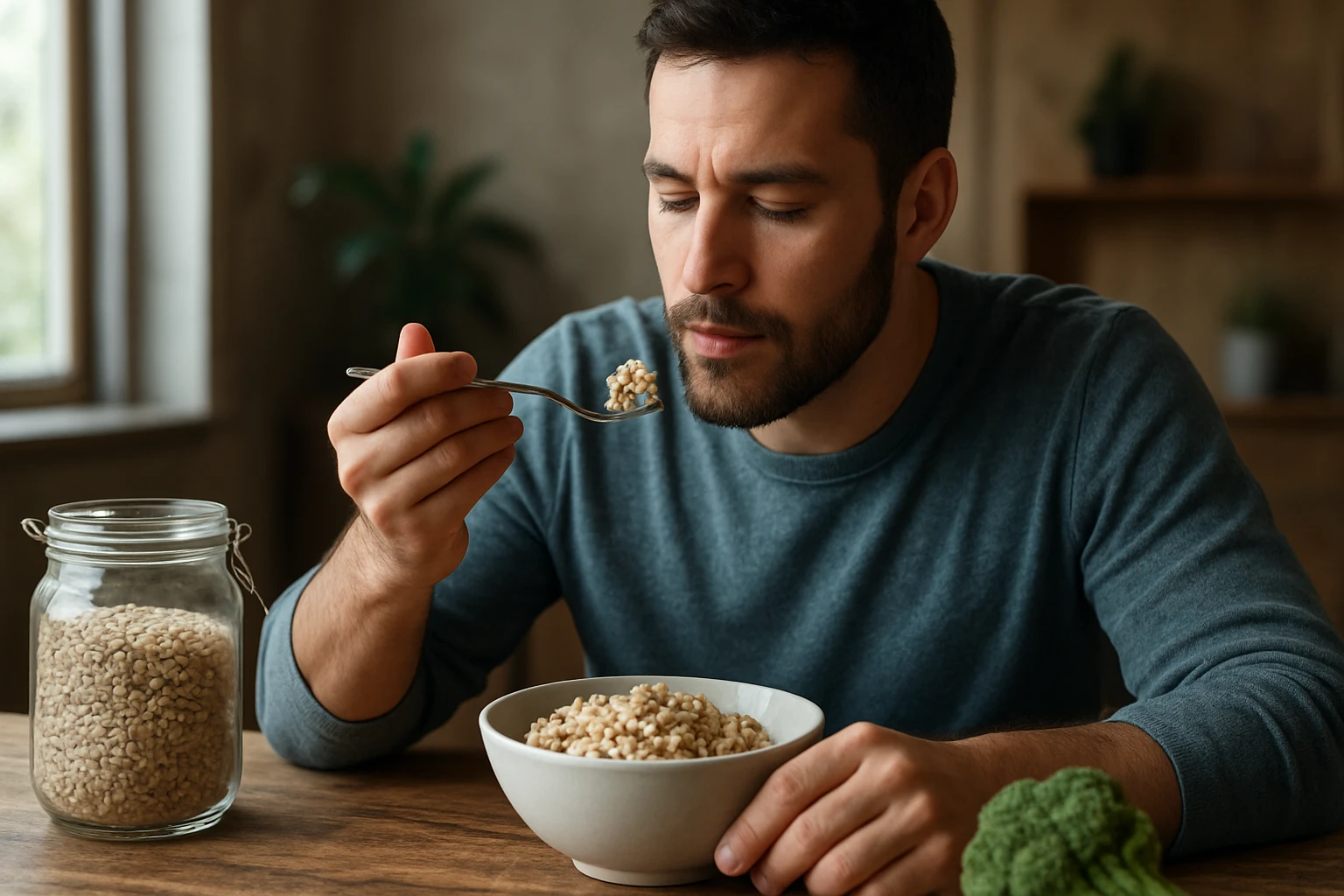 Ein Techniker arbeitet an einer elektrischen Schaltung mit Drähten und einer Platine.