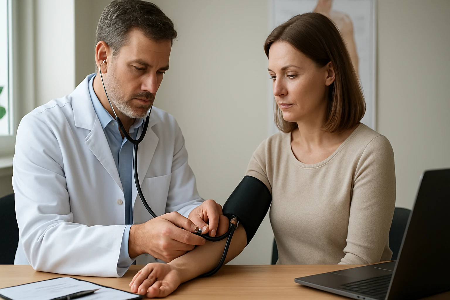 Ein Techniker arbeitet an einer elektrischen Schaltung mit Drähten und einer Spule.