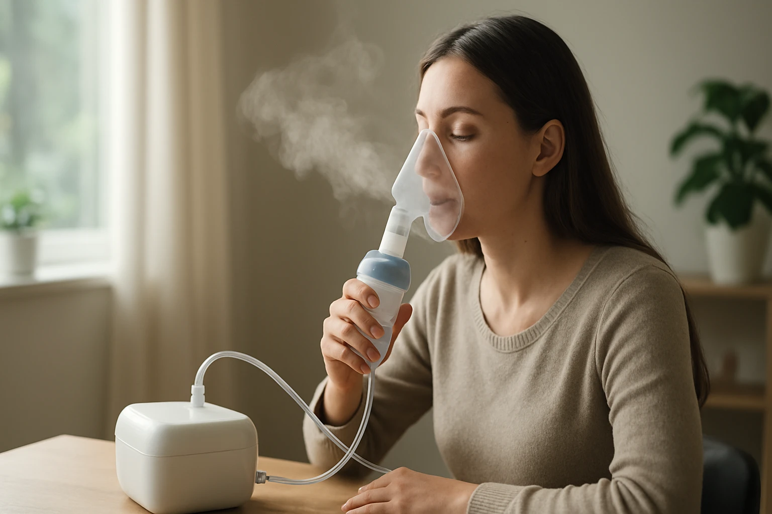 Eine Person hält einen Löffel mit braunem Zucker über ein Glas mit Zucker.