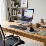 Moderne Schreibtischhelfer für einen ergonomischen und organisierten Arbeitsplatz
