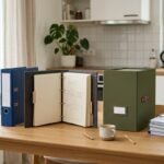 Ordner, Ringmappe und Dokumentenbox zur übersichtlichen Ablage wichtiger Unterlagen